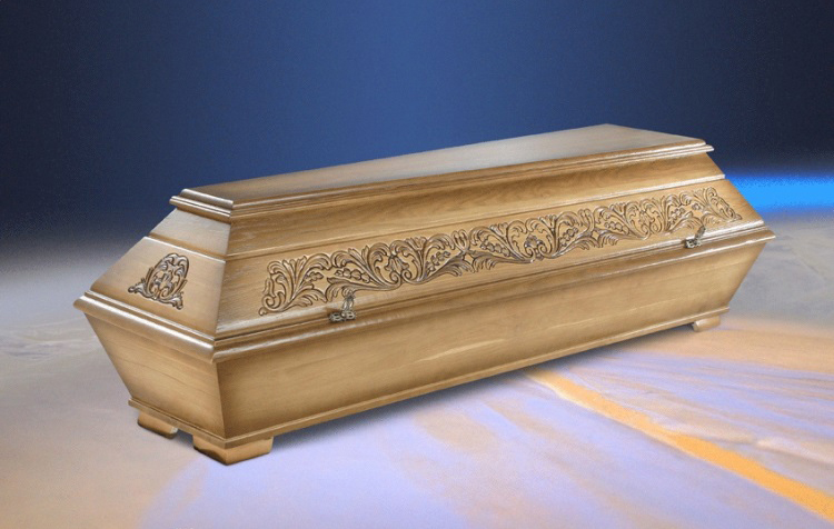 Oak coffin D1S/R