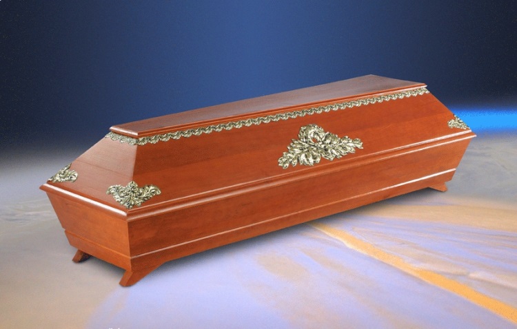 Ceremonial coffin S6 pine