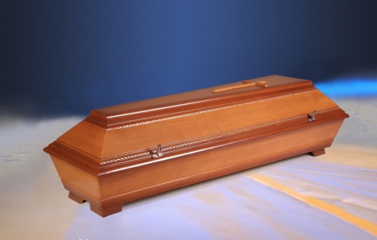 Ceremonial coffin T3 amber