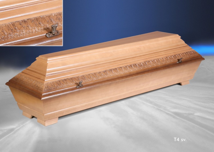 Funeral coffin T4 light